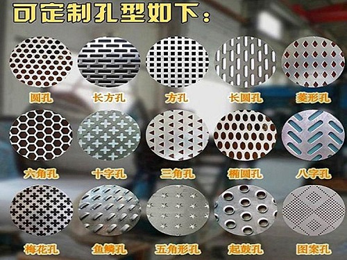 沖孔網(wǎng)孔形越來越多